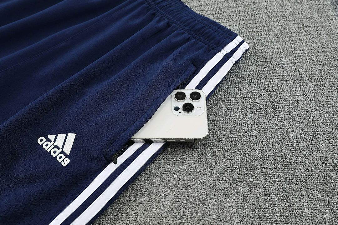 04-05 Retro Real Madrid Training Kits Tracksuits Jacket Cheap Football Jersey Wholesale Yupoo 2