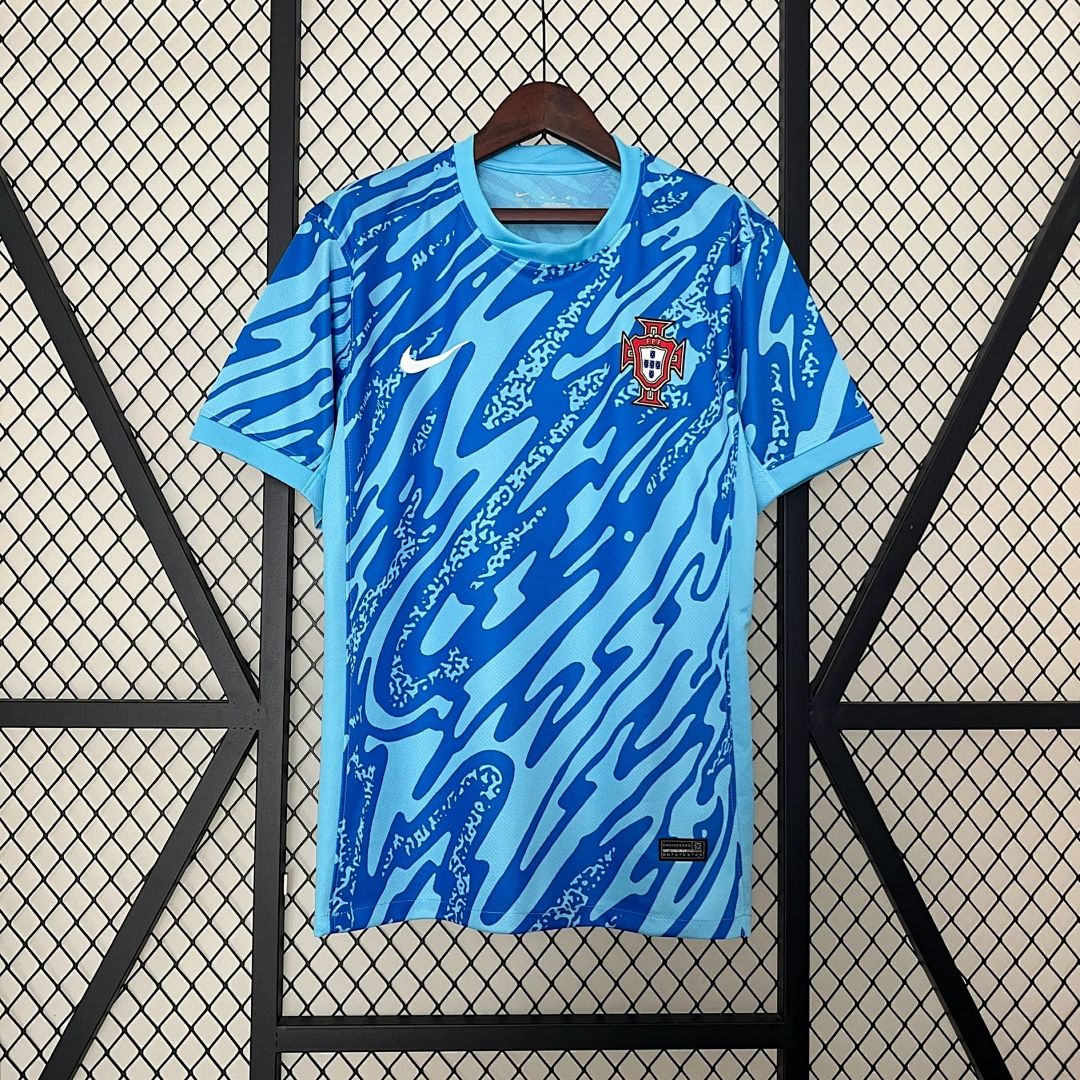 2024 Portugal Goalkeeper Blue S-XXL