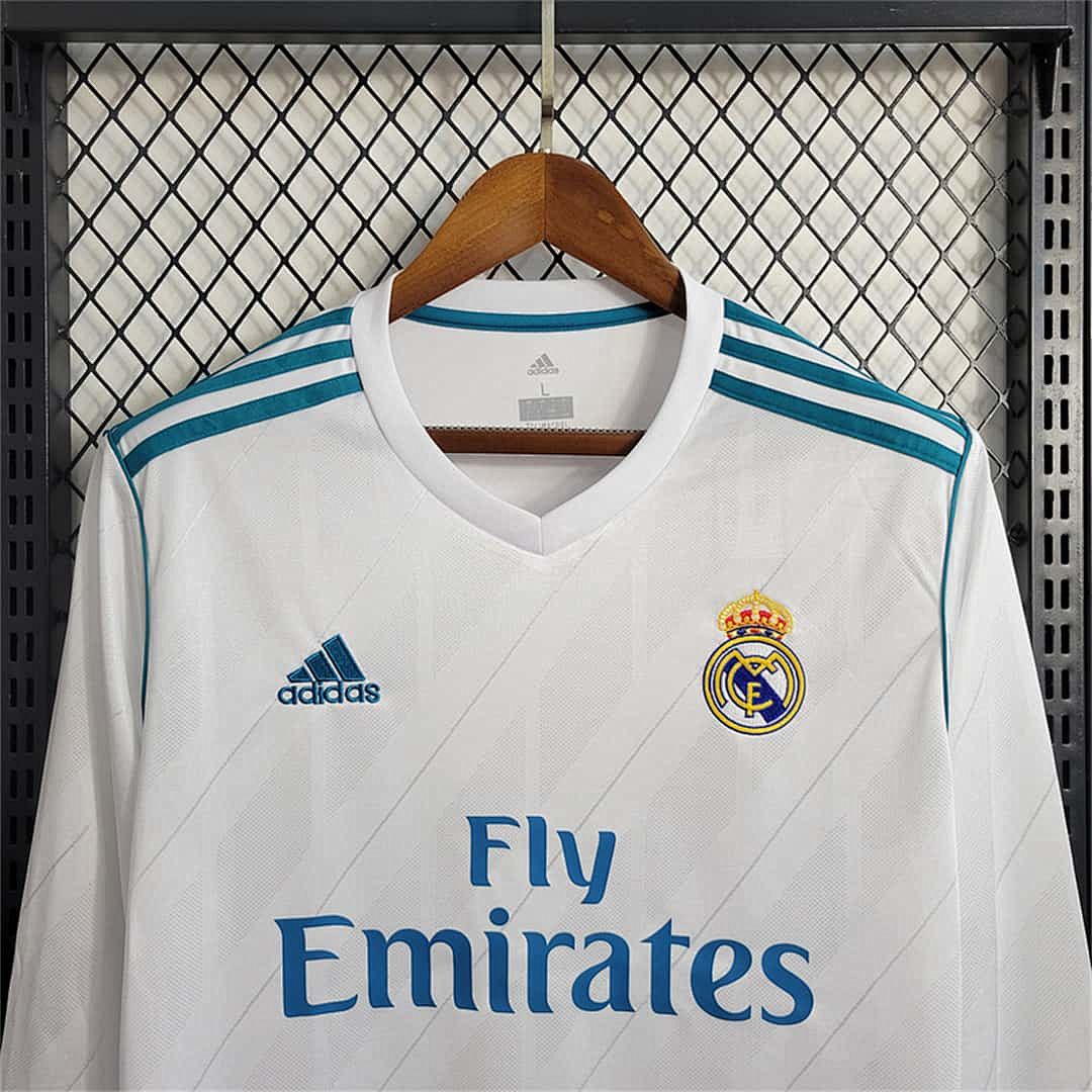 17-18 Real Madrid local manga larga 2