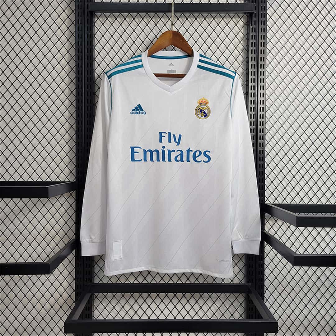 17-18 Real Madrid local manga larga 6
