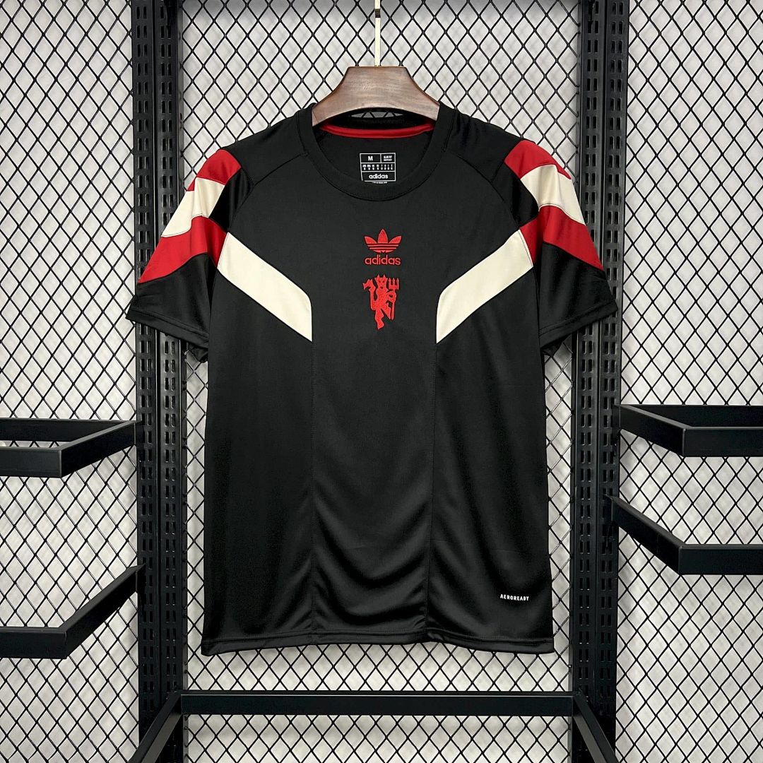 Manchester United 2024_25 Originals Tee Black Jersey S-2XL