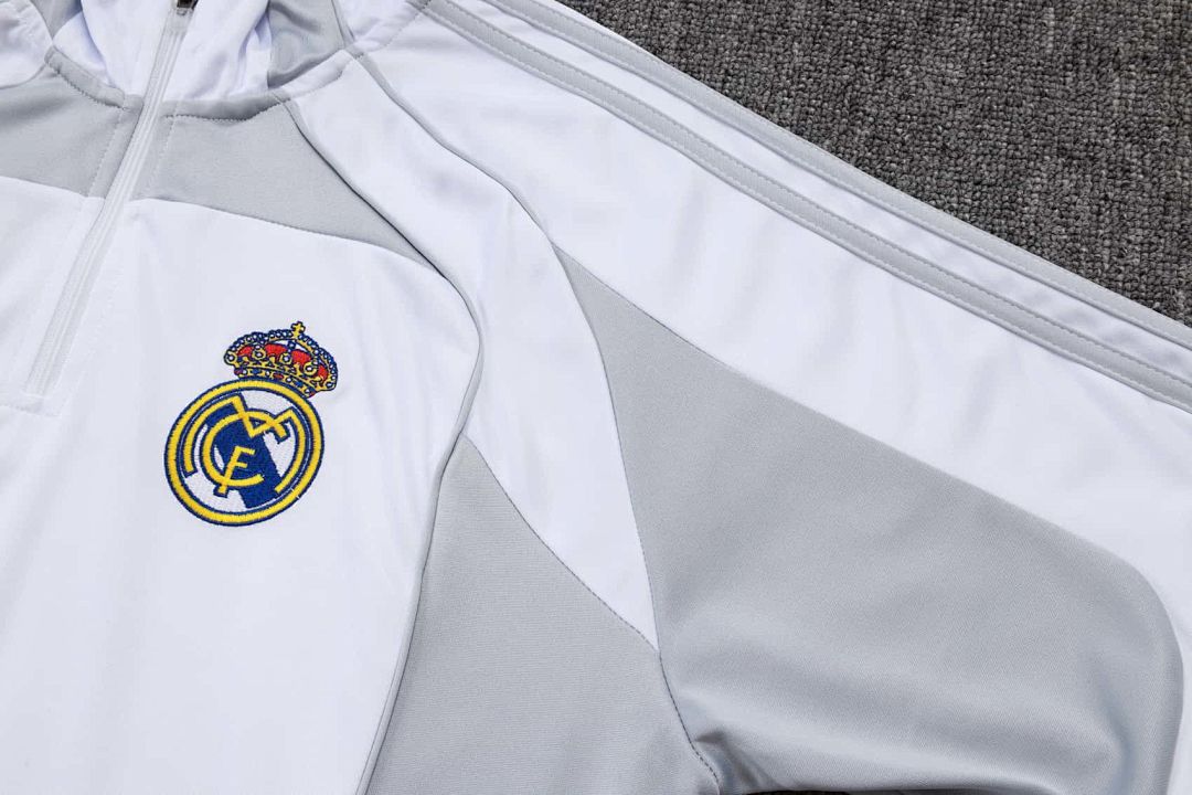 25-26 Real Madrid Training Kits Tracksuits Sweatshirt Cheap Jersey Wholesale Yupoo 29