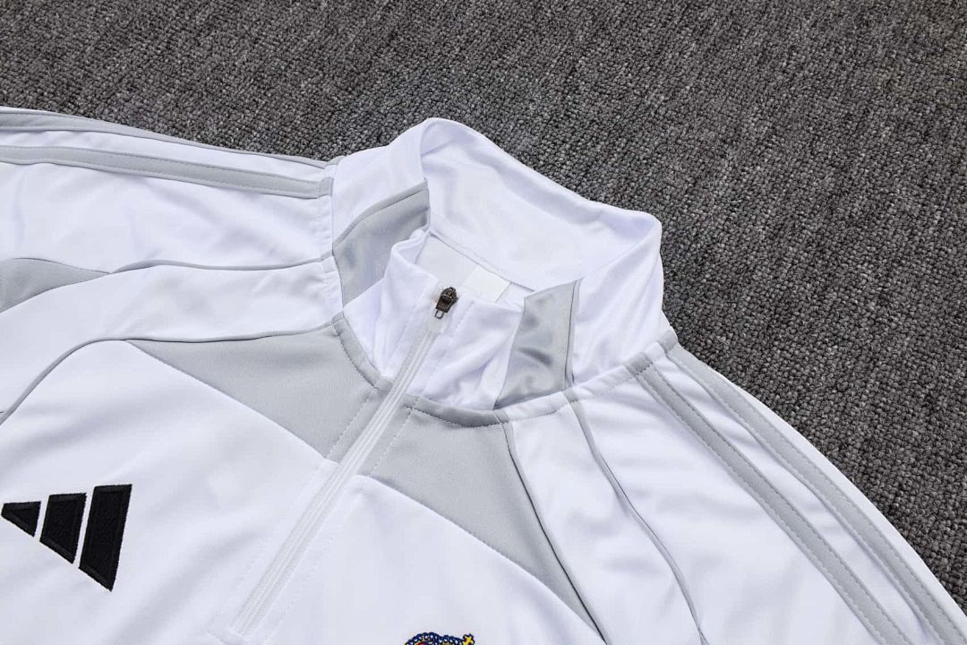 25-26 Real Madrid Training Kits Tracksuits Sweatshirt Cheap Jersey Wholesale Yupoo 30