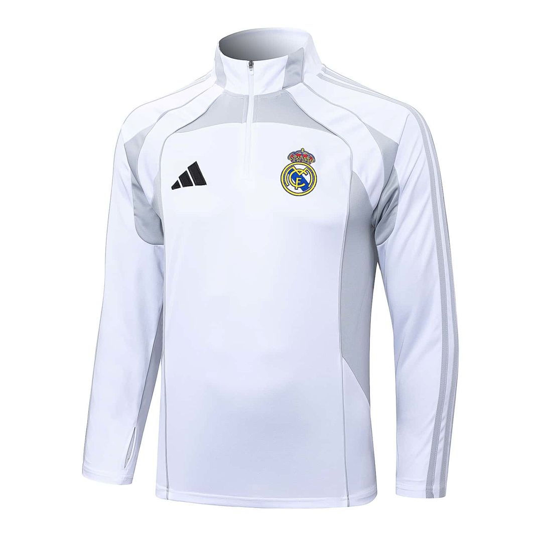 25-26 Real Madrid Training Kits Tracksuits Sweatshirt Cheap Jersey Wholesale Yupoo 36