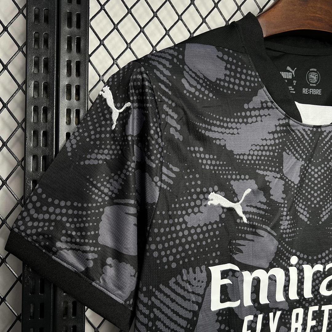 AC Milan 2024_25 Goalkeeper Jersey Black S-XXL 2