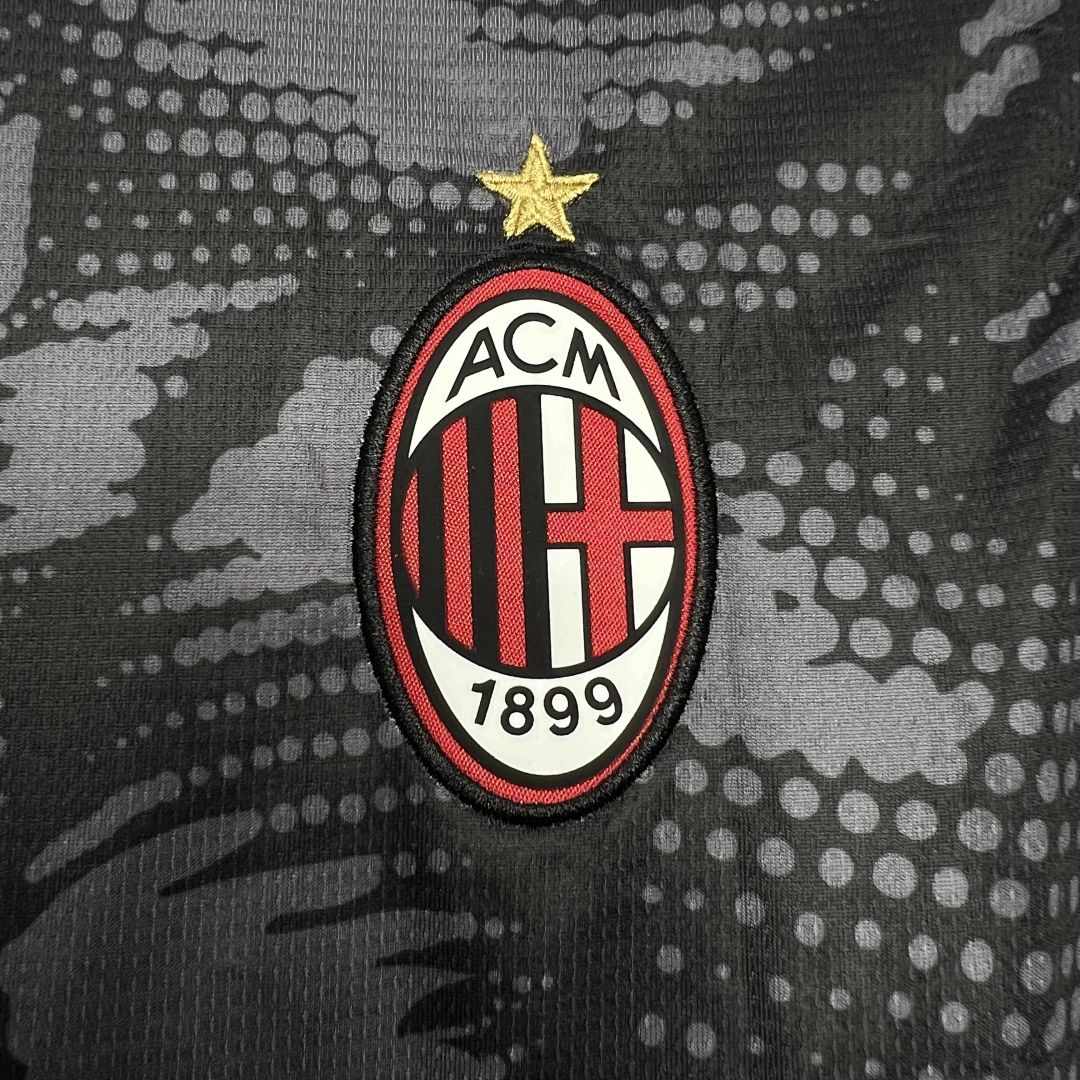 AC Milan 2024_25 Goalkeeper Jersey Black S-XXL 3