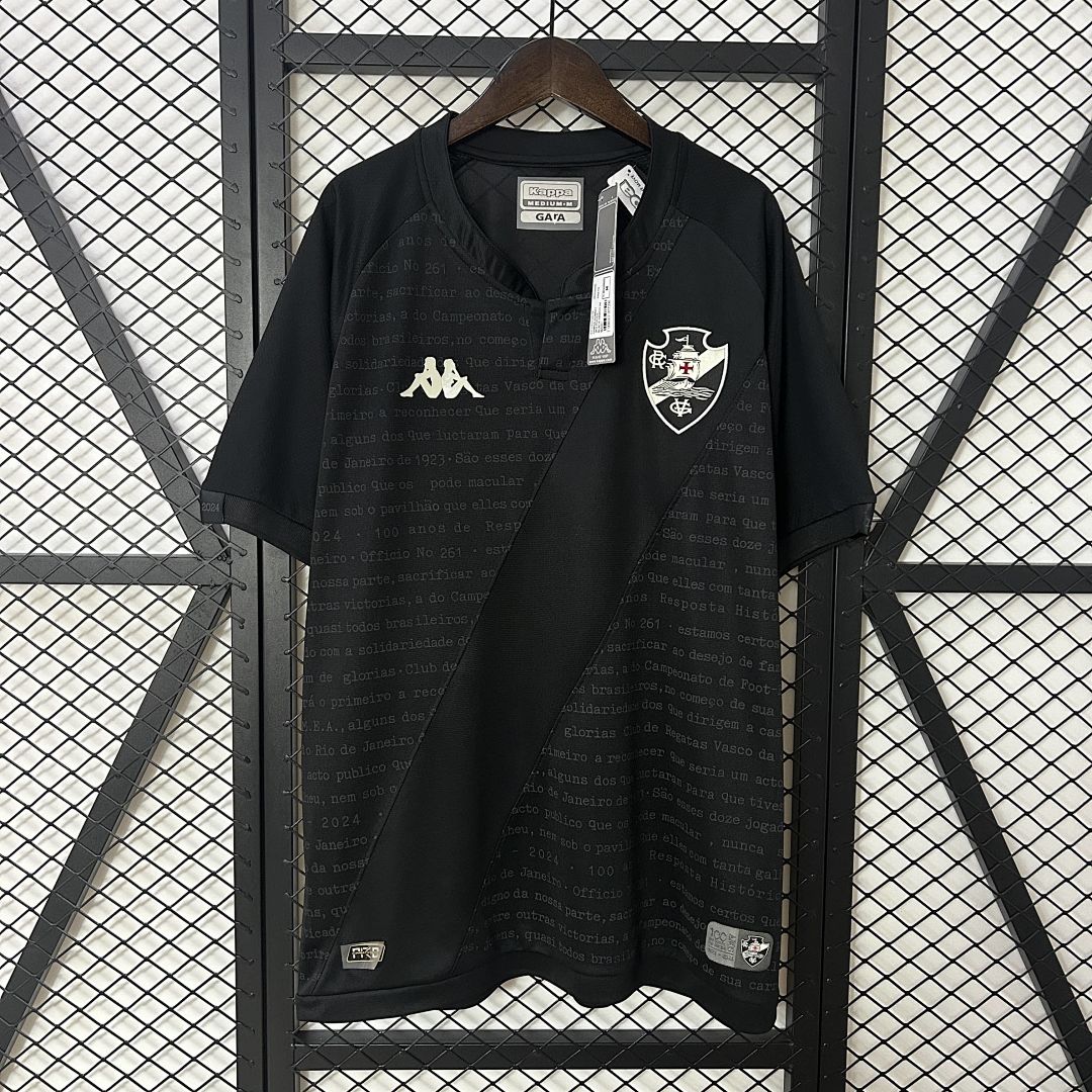 24_25 Vasco da Gama Black Jersey S-4XL