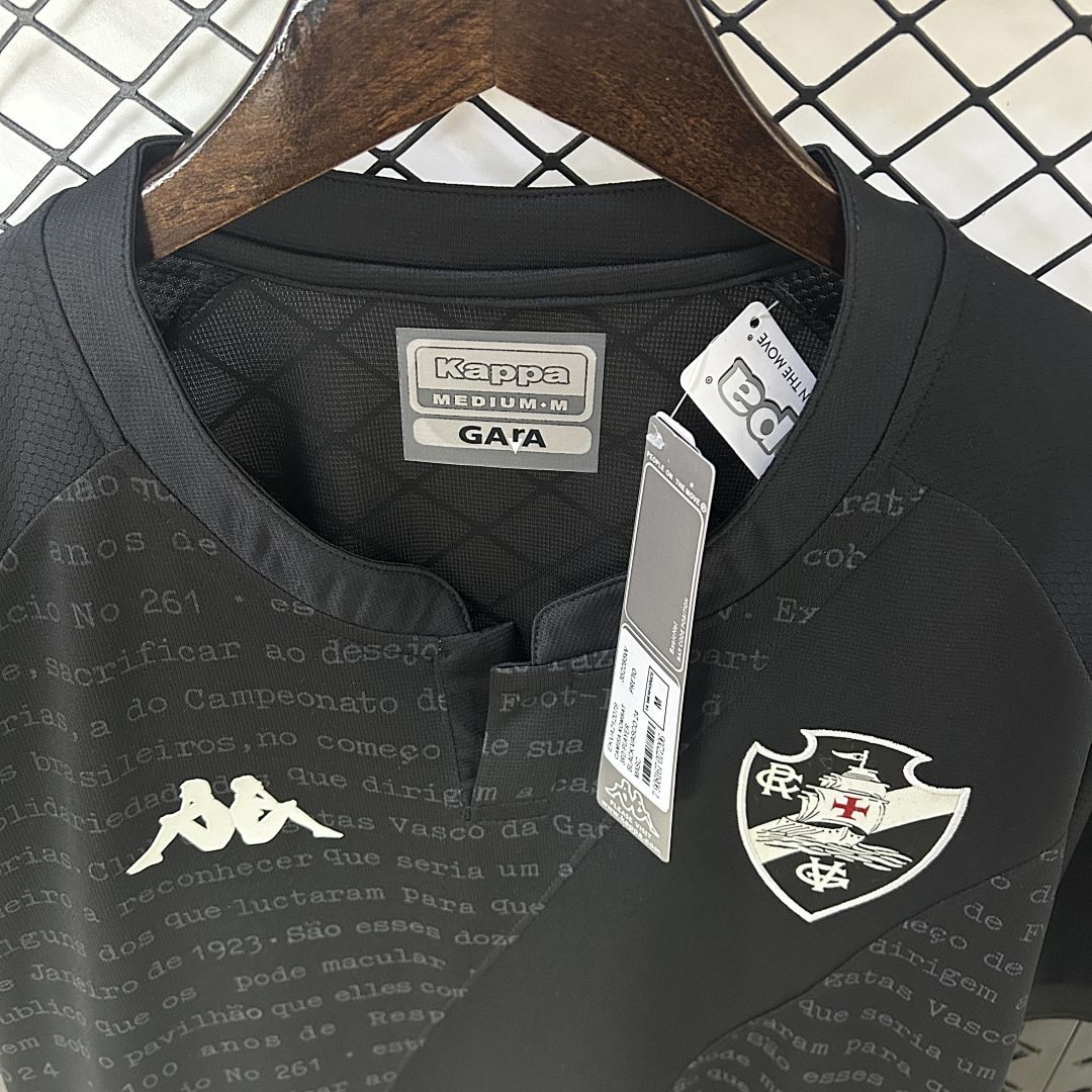 24_25 Vasco da Gama Black Jersey S-4XL 4