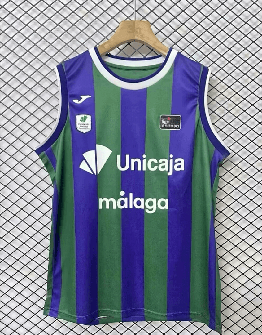 24_25 Malaga basketball uniform home size S-XXL