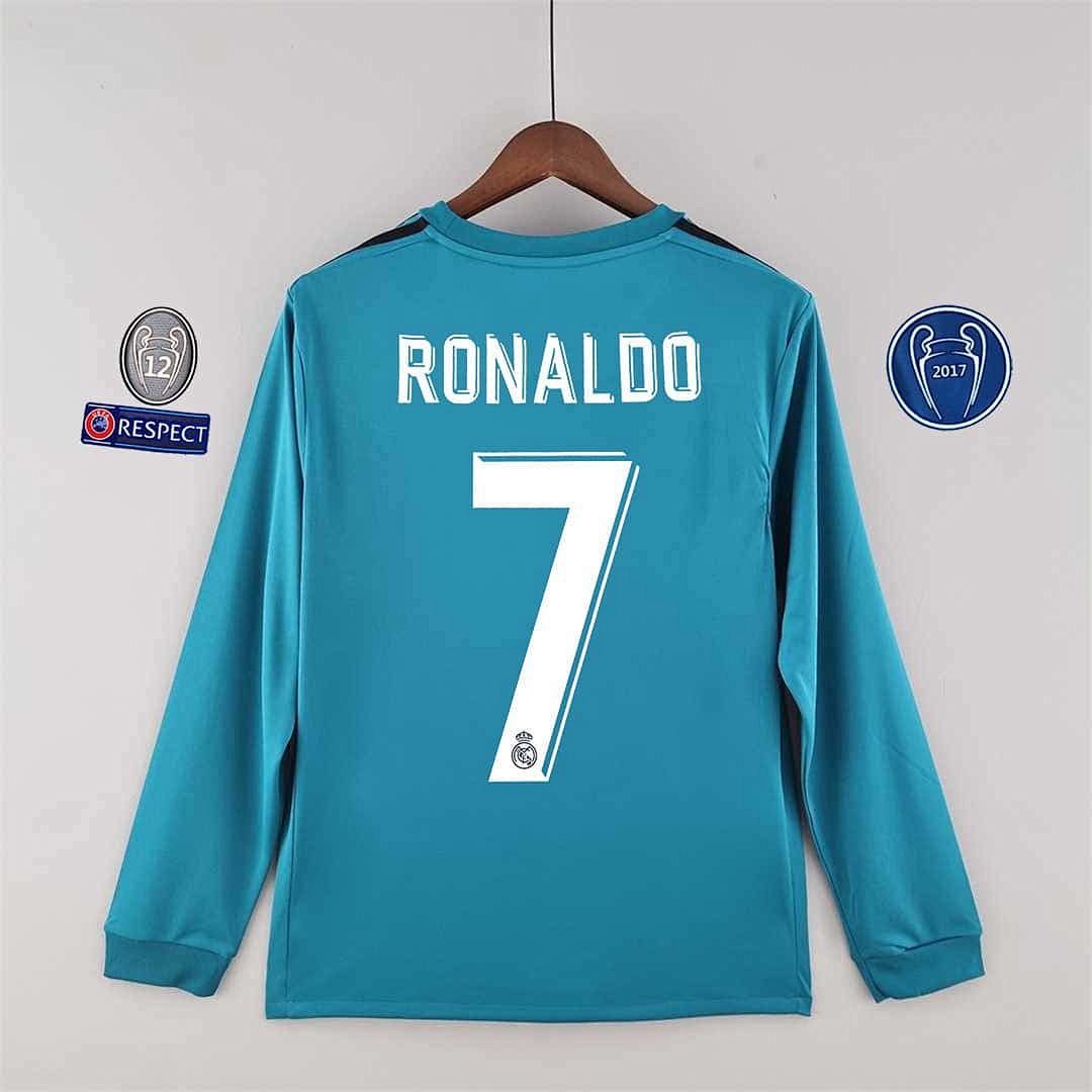 17-18 Real Madrid third away long sleeve 2 12