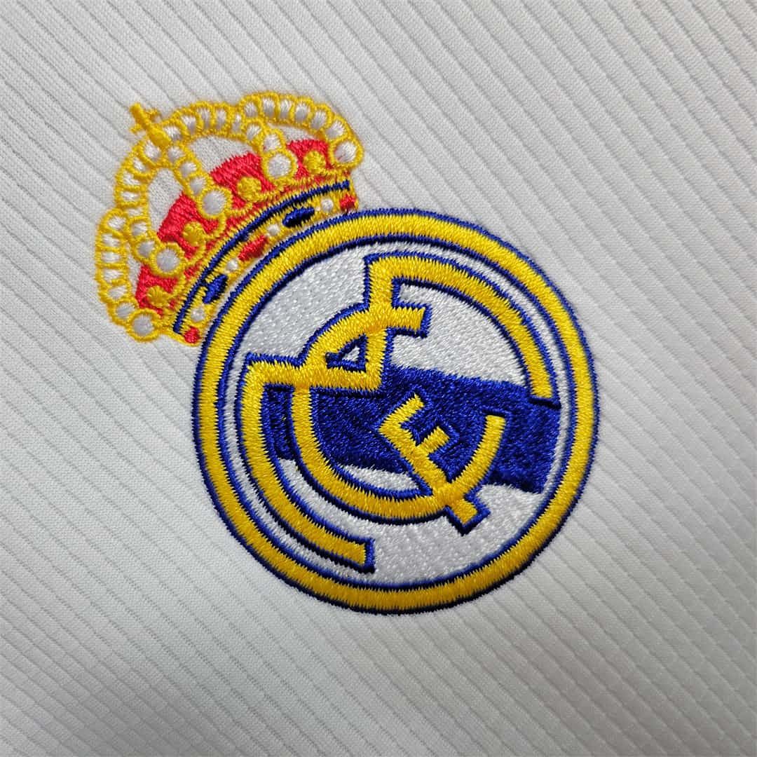 19-20 Real Madrid home white long sleeve 6