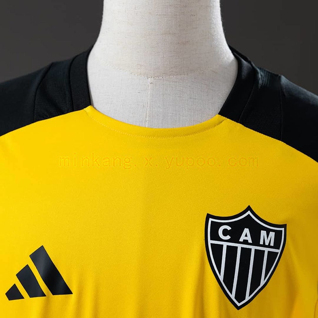 25_26 Atlético Mineiro Training Jersey Yellow S-4XL 5