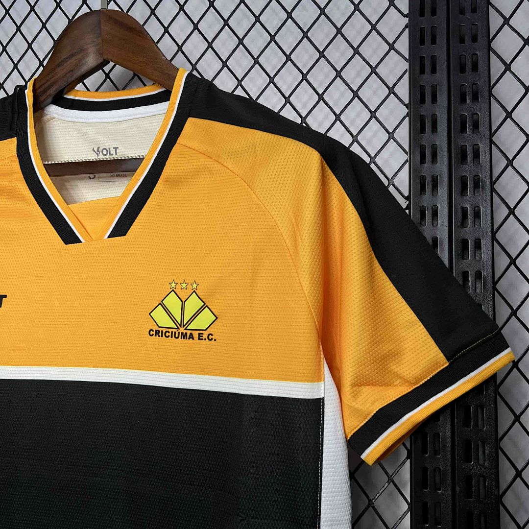 24-25 Criciuma Home Kit Soccer Unifrom 3