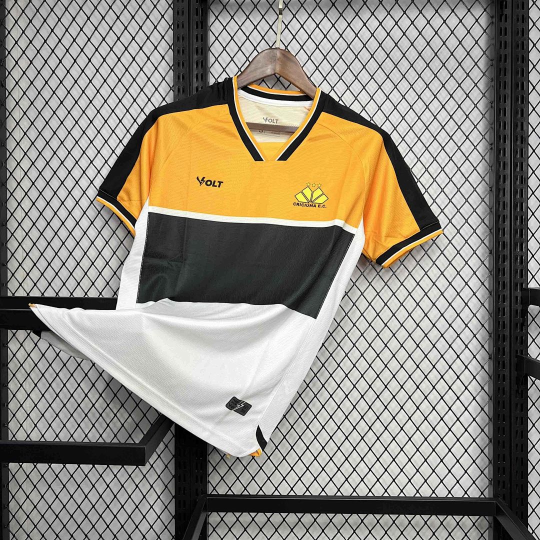 24-25 Criciuma Home Kit Soccer Unifrom 7
