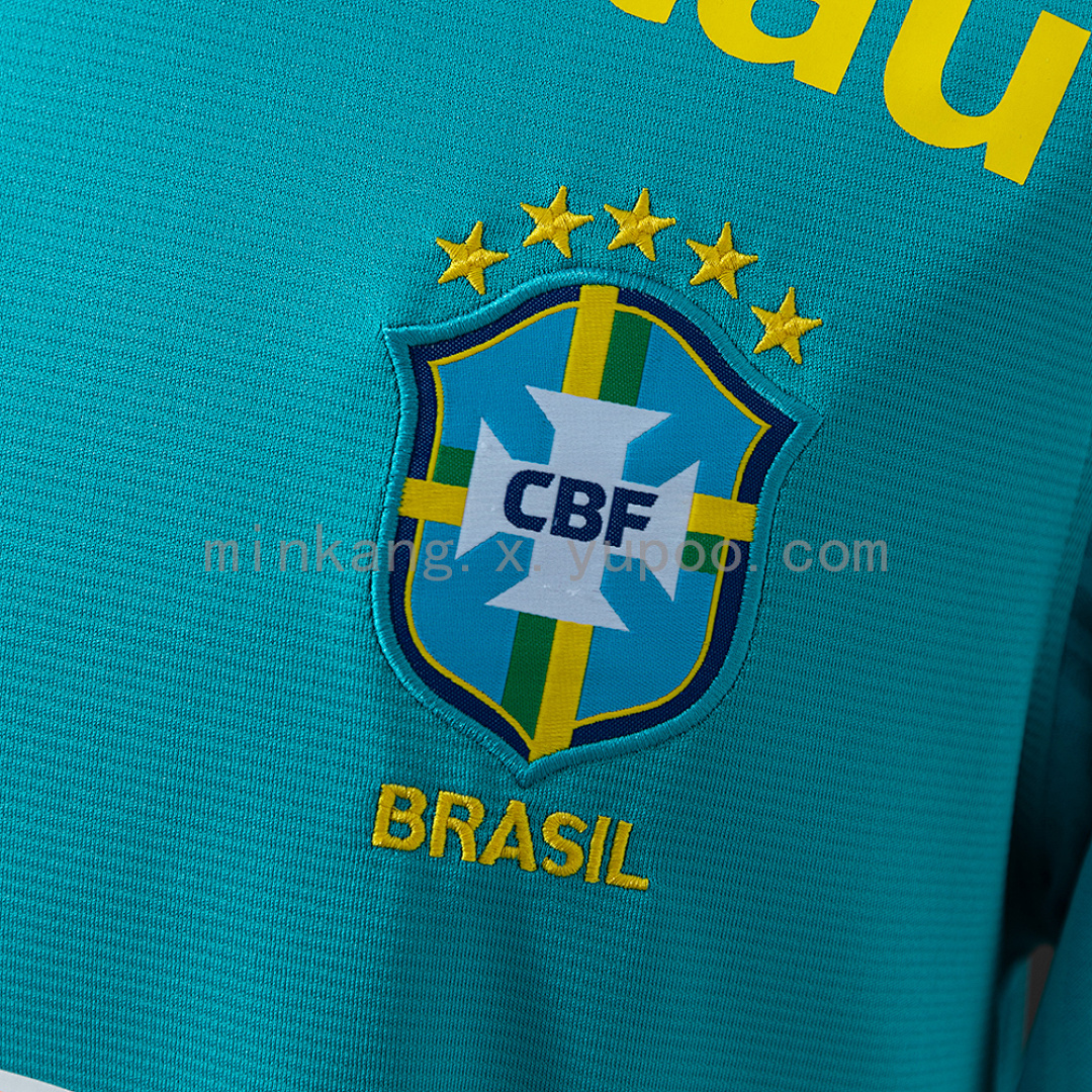 2021 Brazil Training Suit Blue S-XXL 3