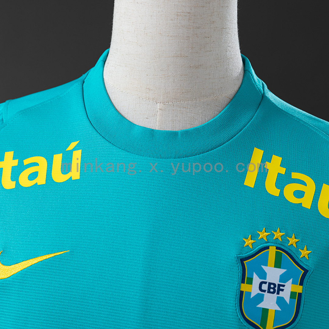 2021 Brazil Training Suit Blue S-XXL 5