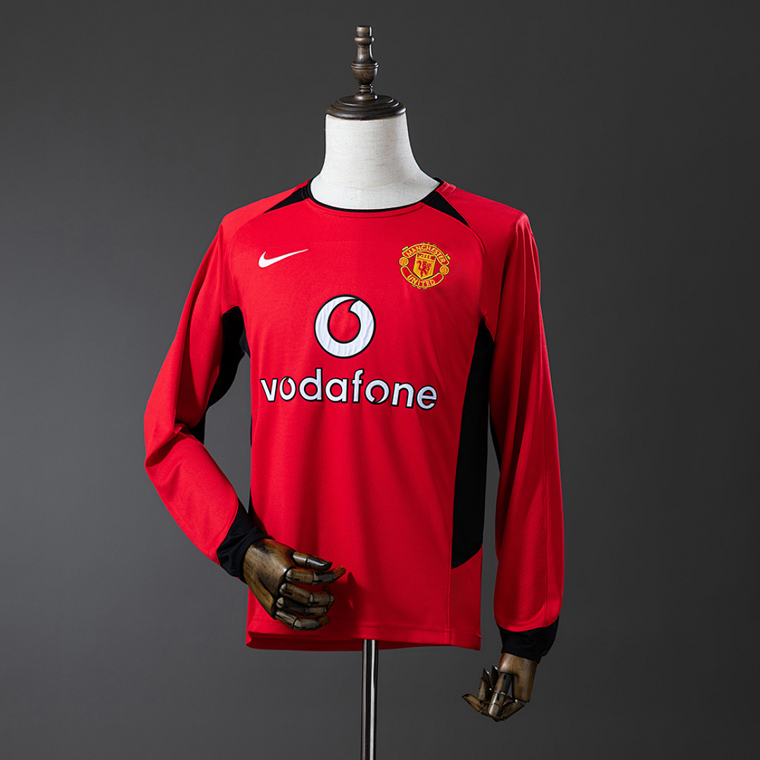Retro M-U long sleeve 02/04 home S-XXL