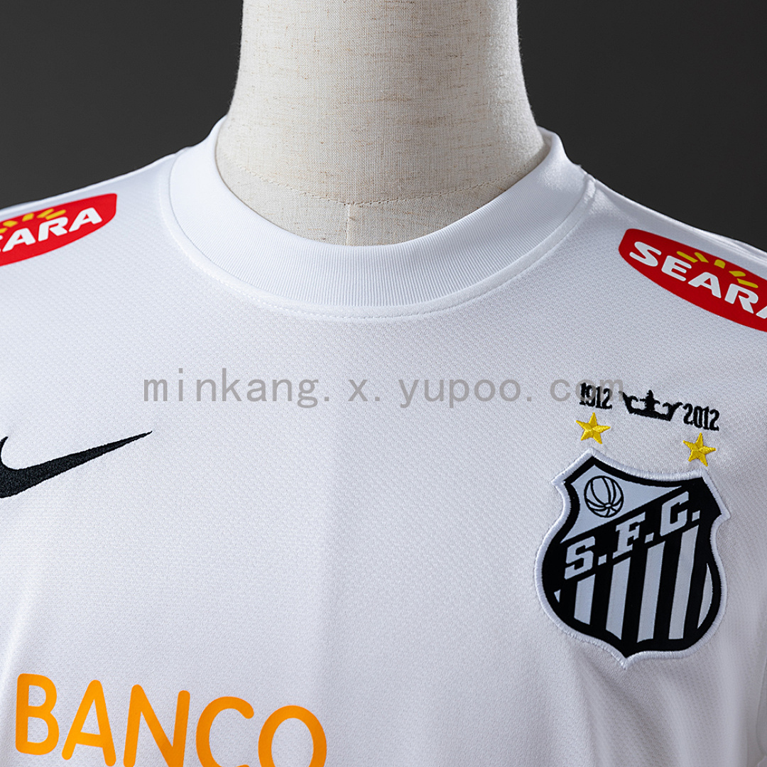 Retro 11/12 Santos home S-XXL 6