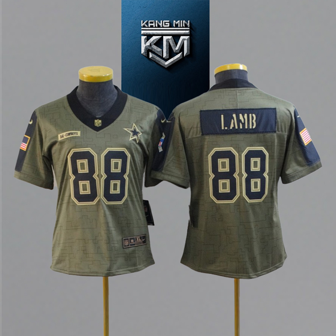 2021 New Tribute to NFL Jersey woman XS-XL 9