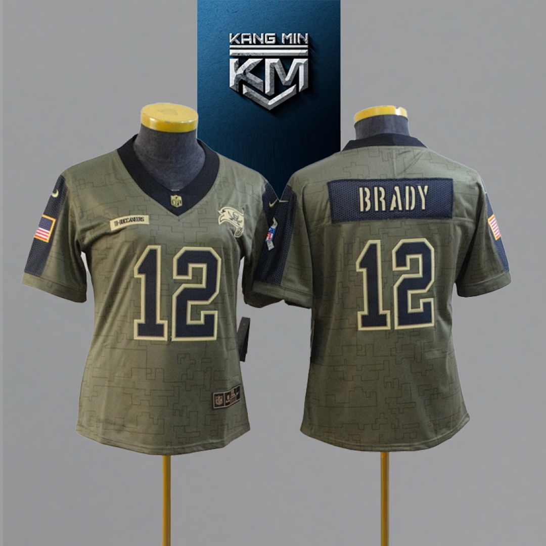 2021 New Tribute to NFL Jersey woman XS-XL 7