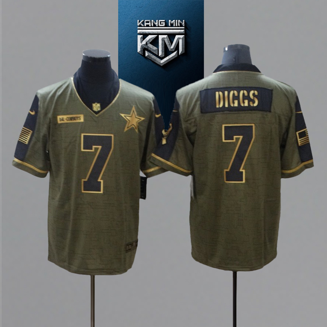 2021 New Tribute Gold Edition NFL Jersey S-XXXL 2