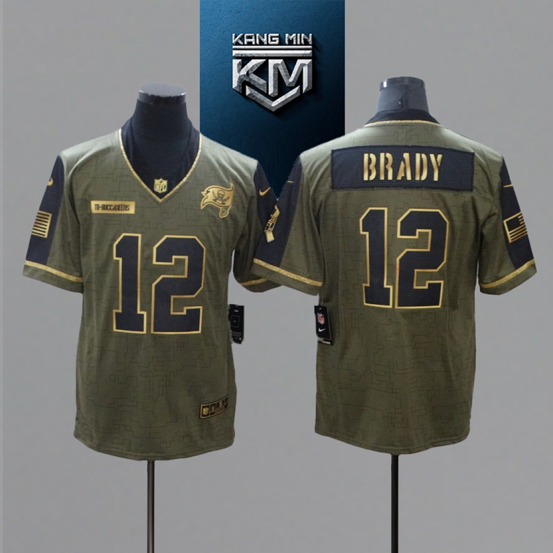 2021 New Tribute Gold Edition NFL Jersey S-XXXL 7