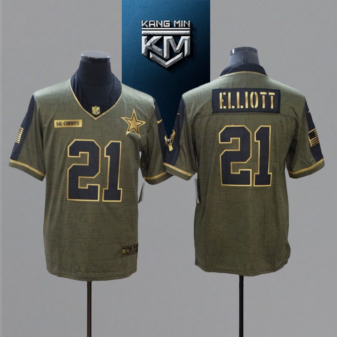 2021 New Tribute Gold Edition NFL Jersey S-XXXL 8