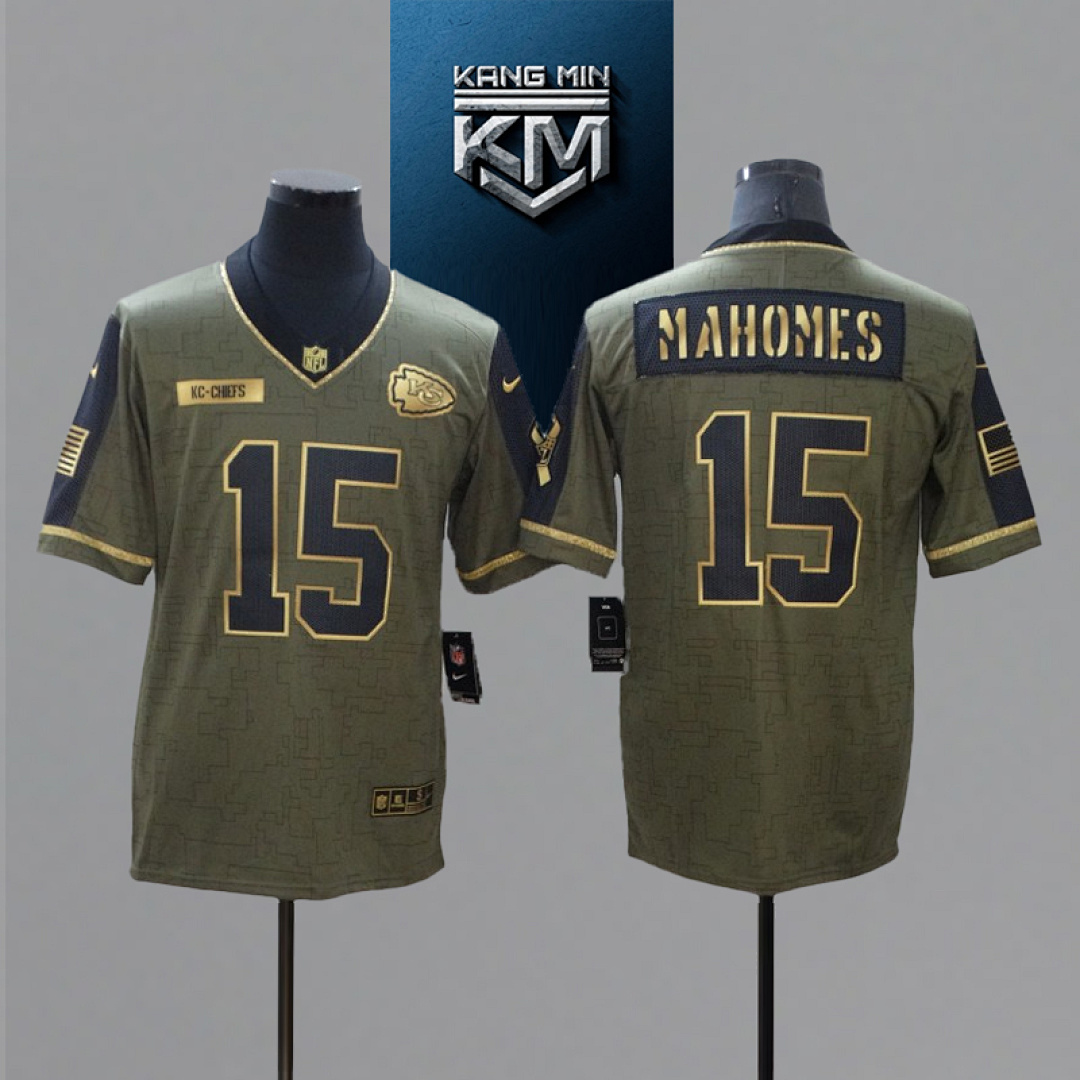 2021 New Tribute Gold Edition NFL Jersey S-XXXL 9