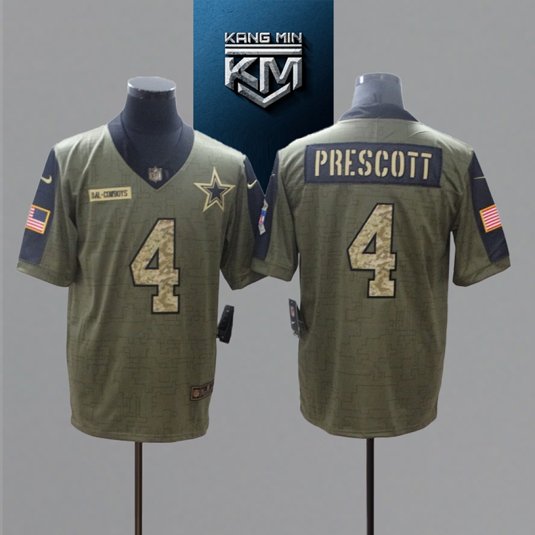 2021 New Tribute Camo Edition NFL Jersey S-XXXL 2