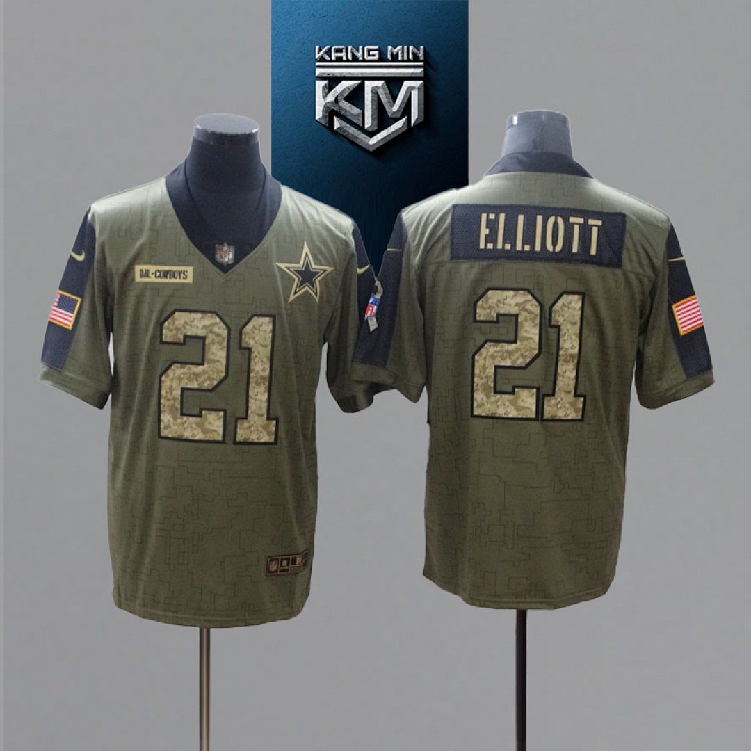 2021 New Tribute Camo Edition NFL Jersey S-XXXL 4