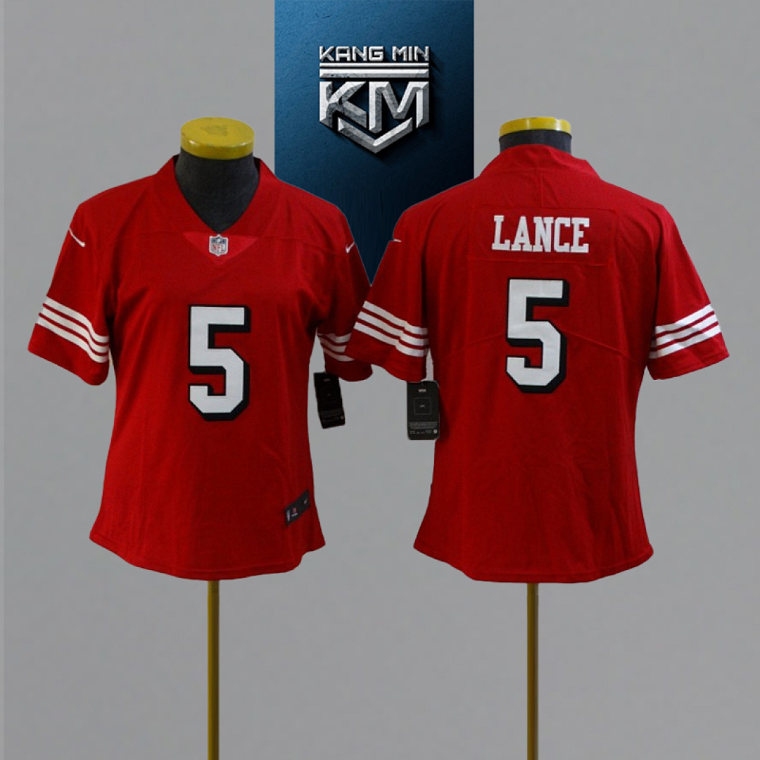 2021 49ers NFL woman Jersey XS-XL 3