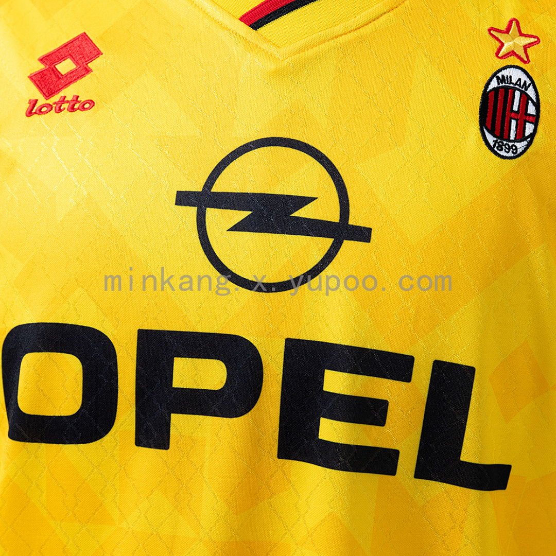 Retro 95/96AC Milan away S-XXL 4