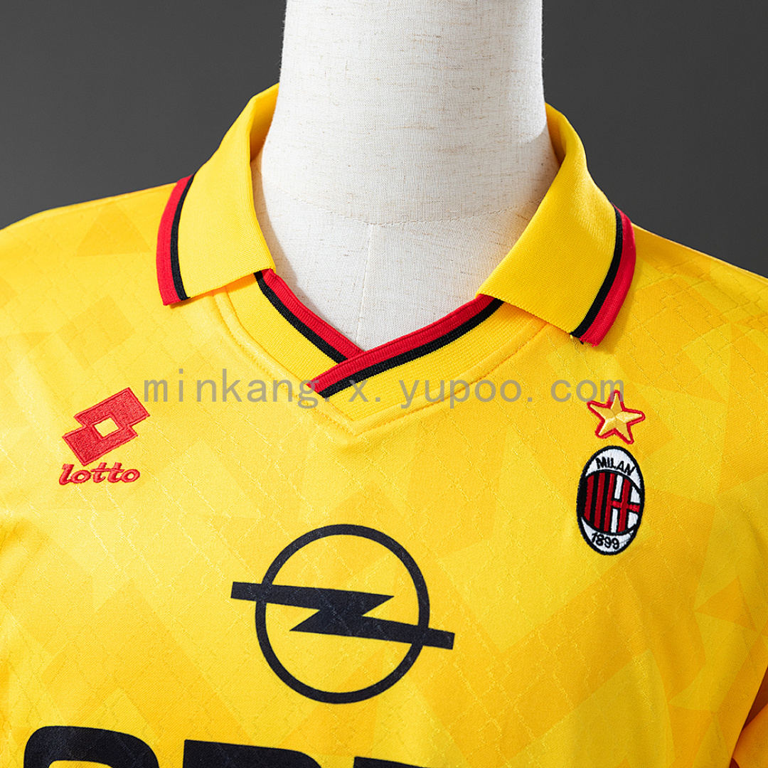 Retro 95/96AC Milan away S-XXL 5