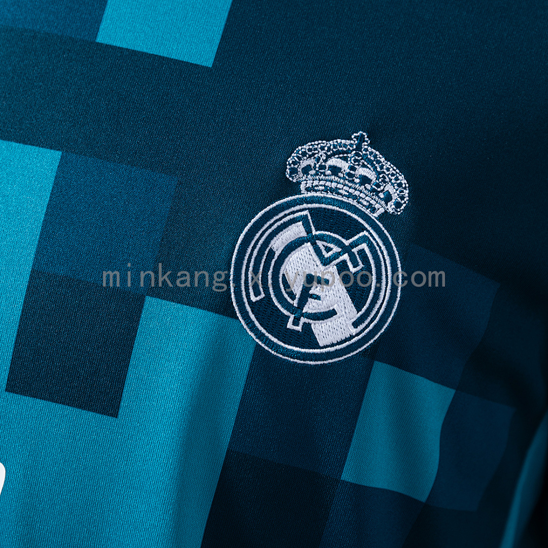 Retro Real Madrid 17/18 long sleeve third away S-XXL 3