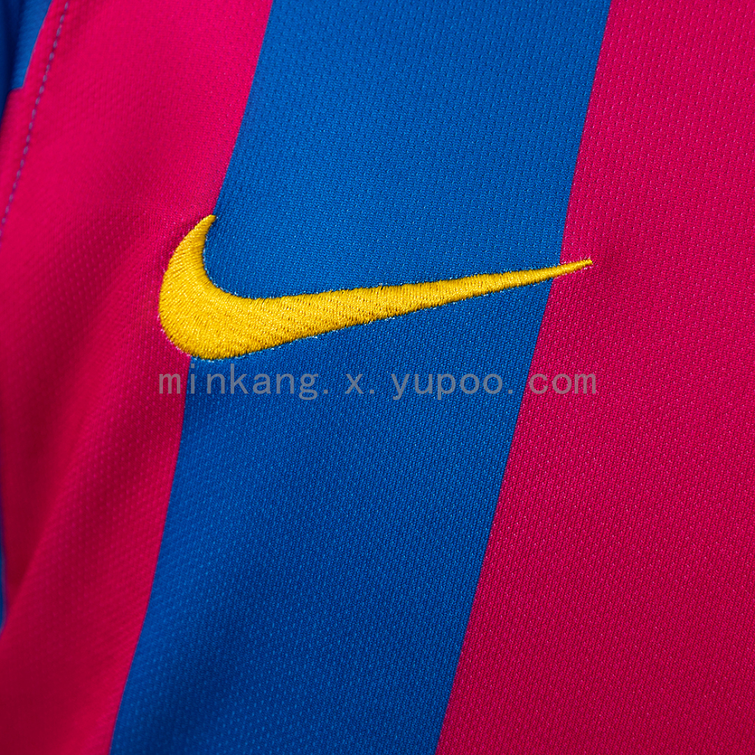Retro barcelona 05/06 long sleeve home S-XXL 4