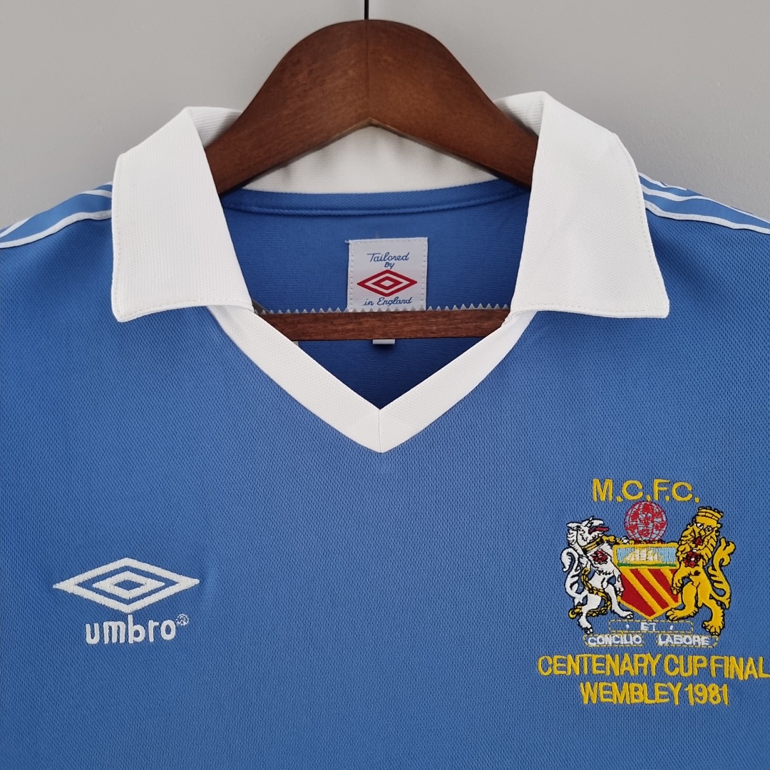 Retro Manchester City 81/82 home S-XXL 8