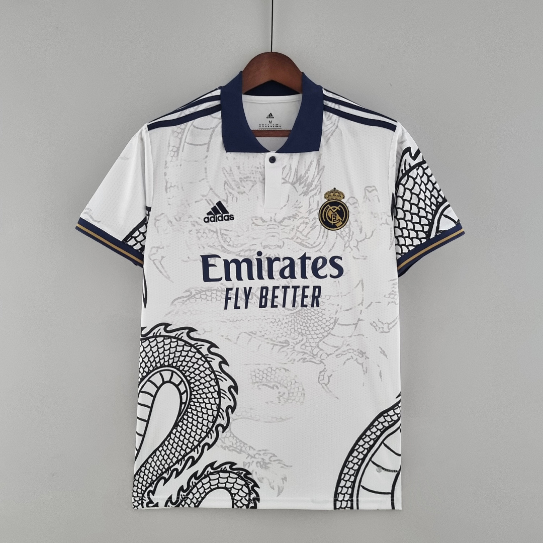 22/23 Real Madrid Chinese Dragon White S-XXL
