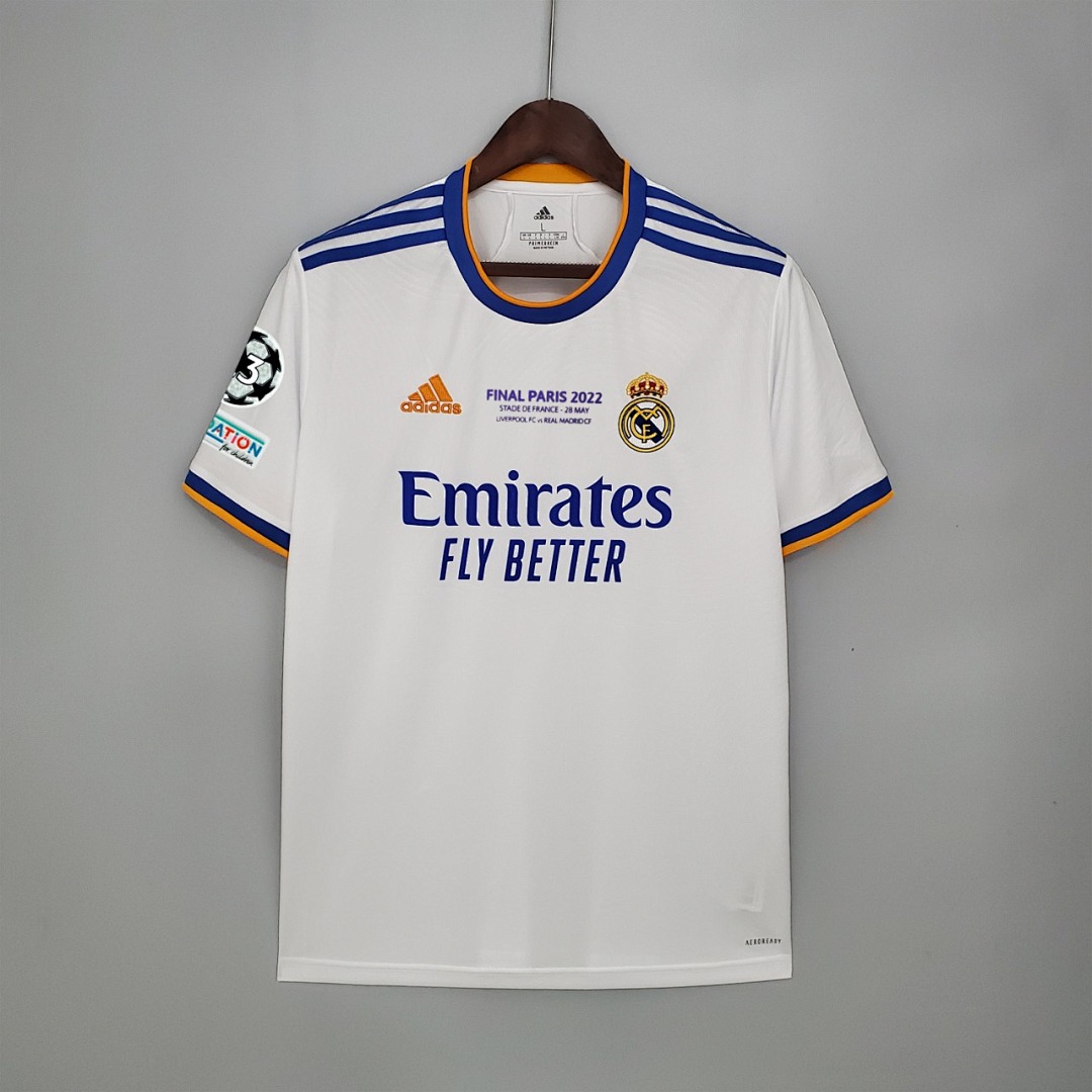 21/22 Real Madrid final version home S-XXL