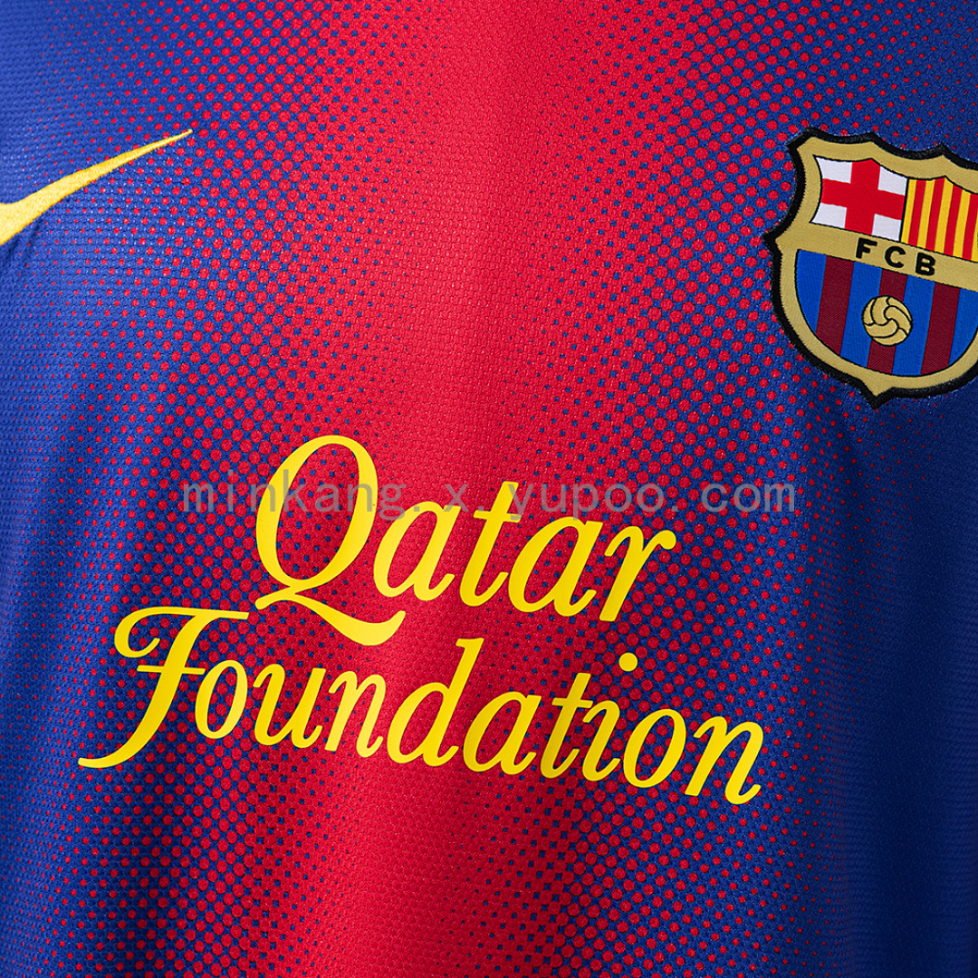 Retro long sleeve Barcelona 12/13 home S-XXL 5