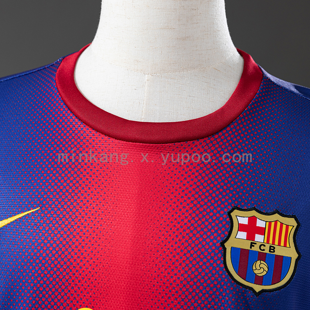 Retro long sleeve Barcelona 12/13 home S-XXL 6