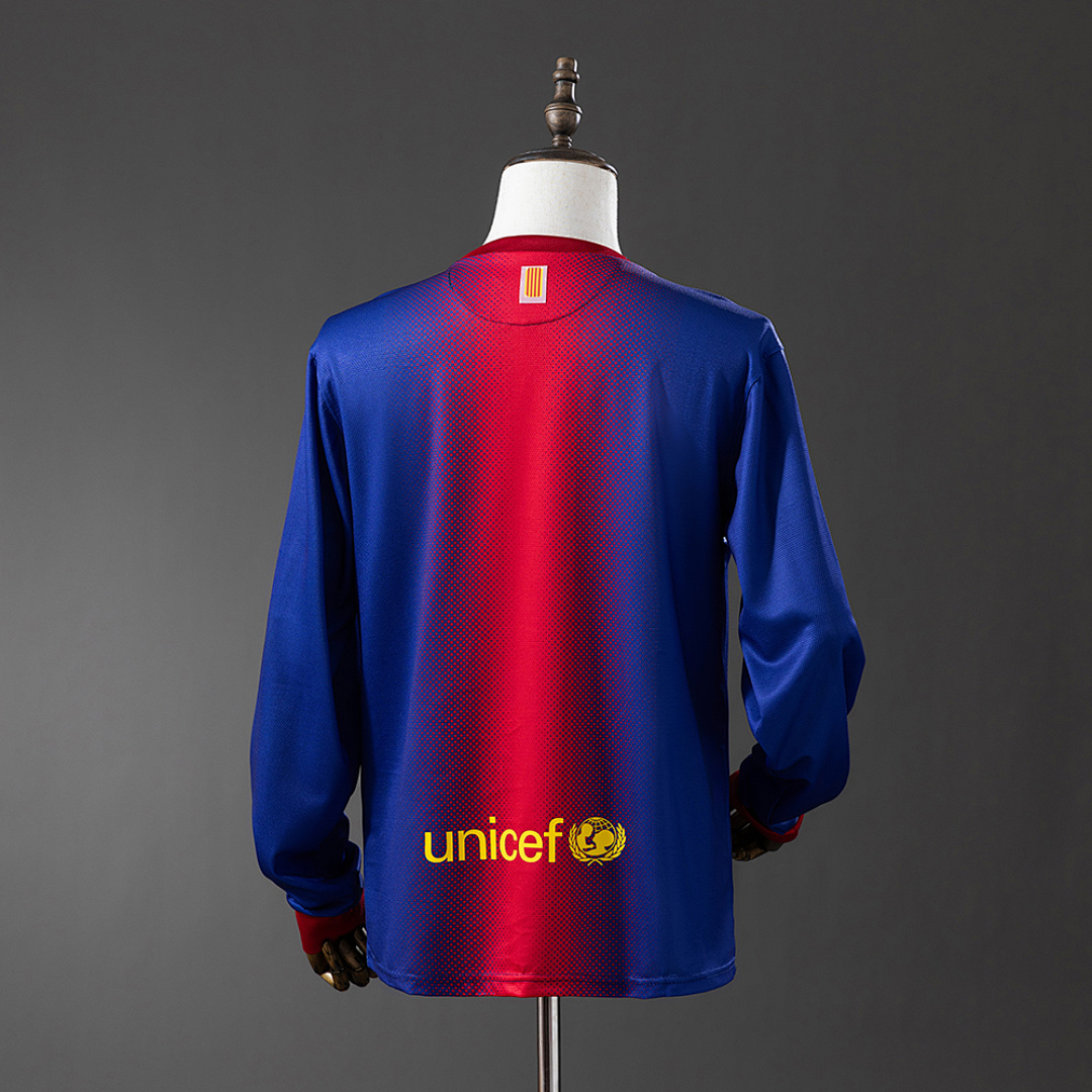 Retro long sleeve Barcelona 12/13 home S-XXL 7