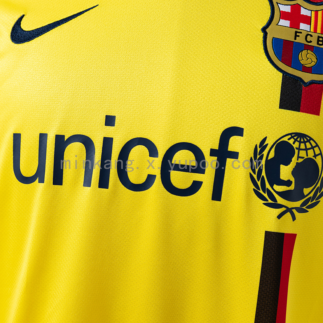 Retro long sleeve Barcelona 08/09 away S-XXL 5
