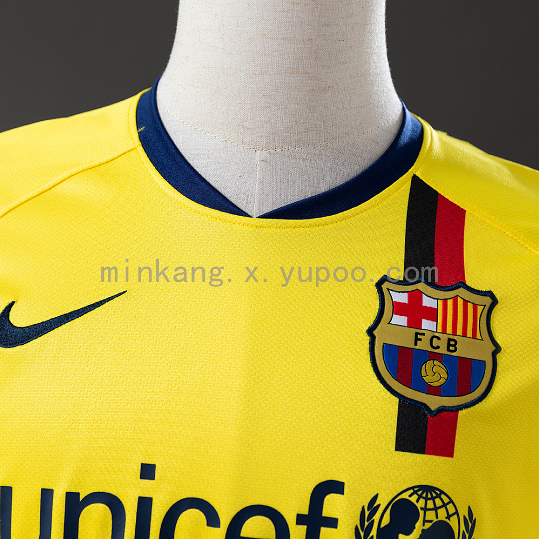 Retro long sleeve Barcelona 08/09 away S-XXL 6