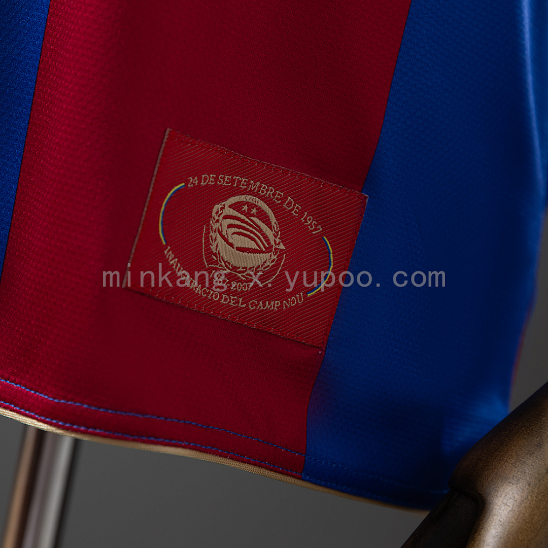 Retro Barcelona 07/08 Home S-XXL 8