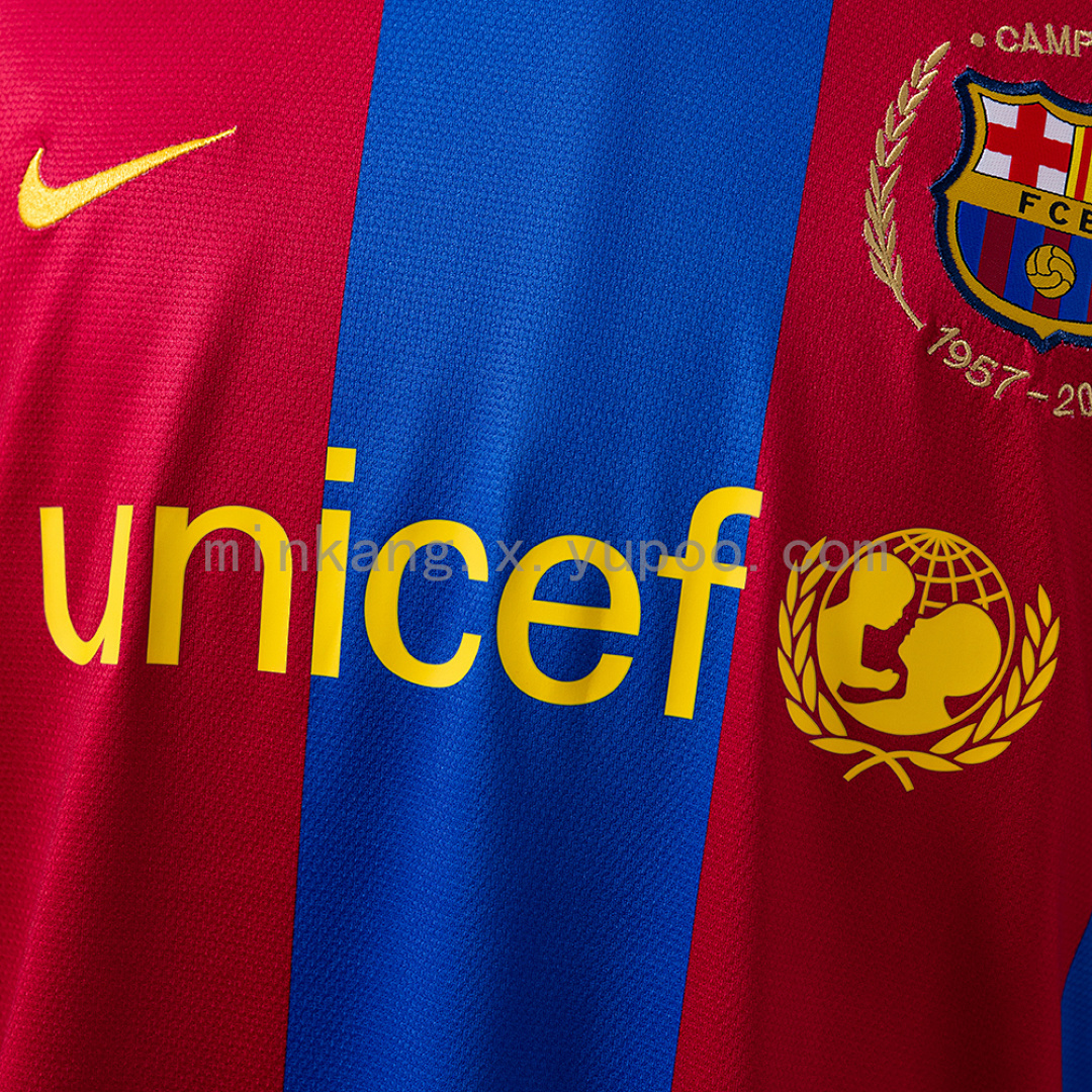 Retro Barcelona 07/08 Home S-XXL 5