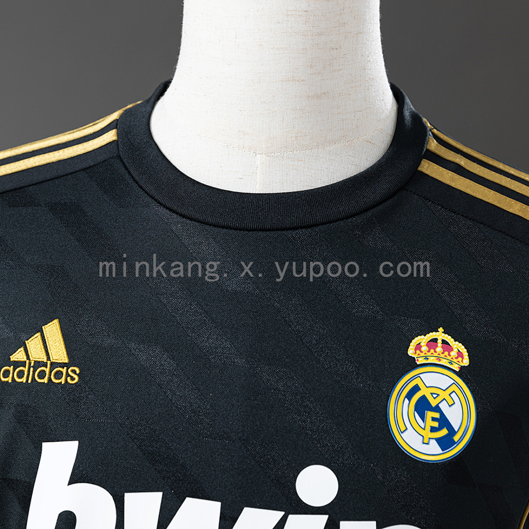 Retro Long Sleeve Real Madrid 11/12 Away S-XXL 5