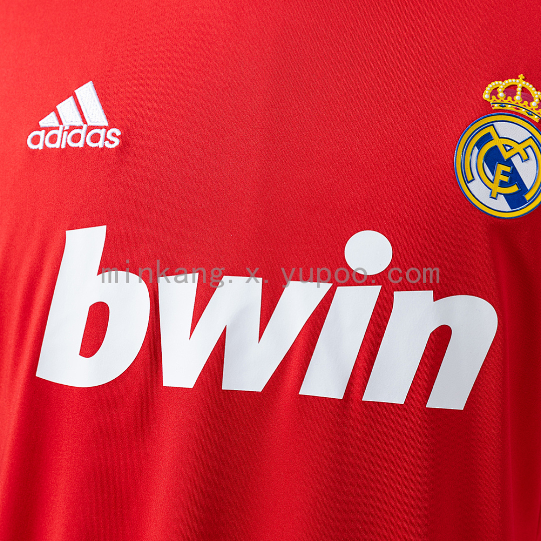 Retro Long Sleeve Real Madrid 11/12 Third Away S-XXL 4