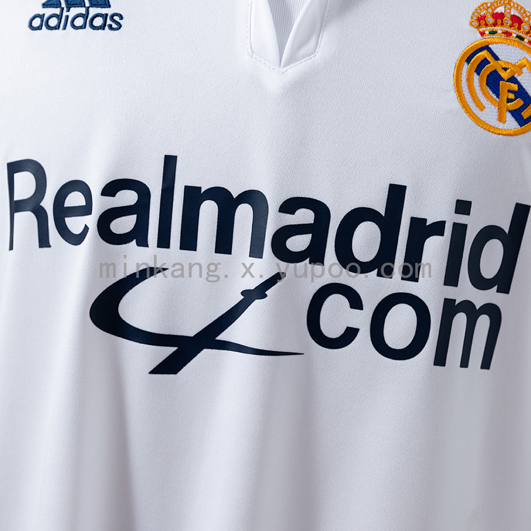 Retro Real Madrid 01/02 Home S-XXL 4