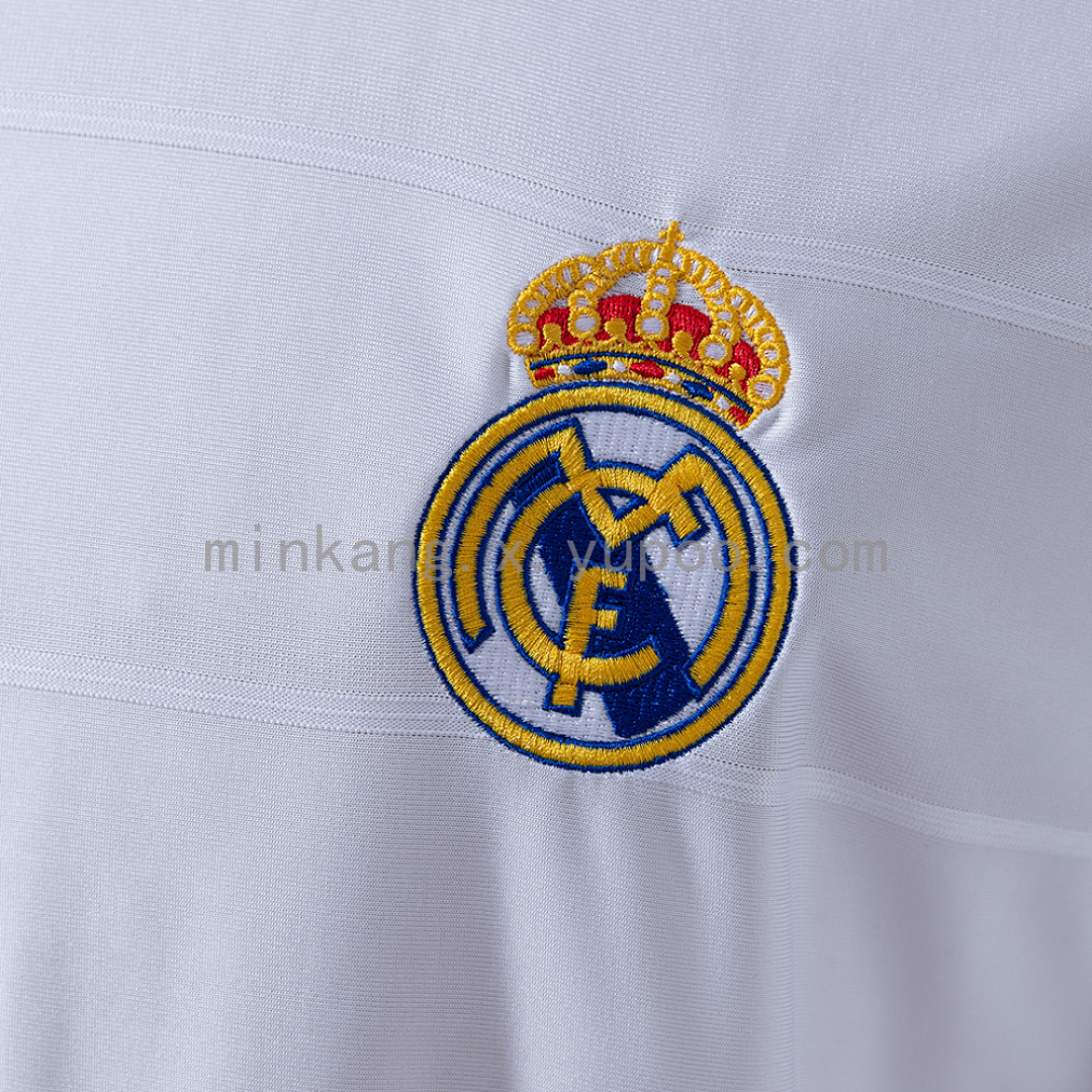 Retro Long Sleeve Real Madrid 13/14 Home S-XXL 4