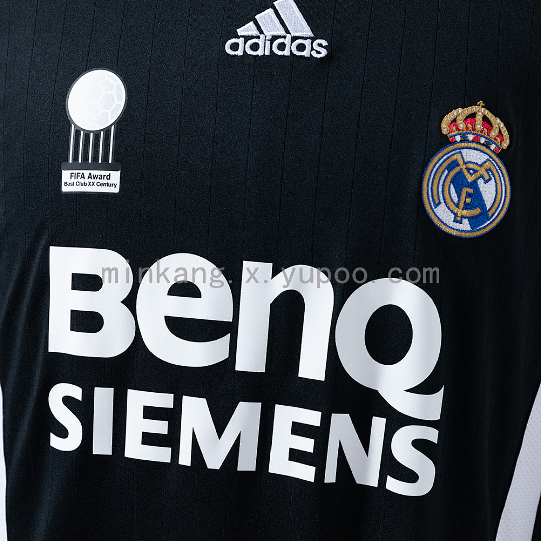 Retro Long Sleeve Real Madrid 06/07 Third Away S-XXL 5